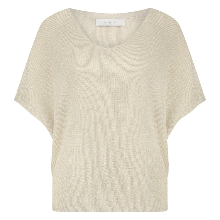 Dina Top Lurex | Off White