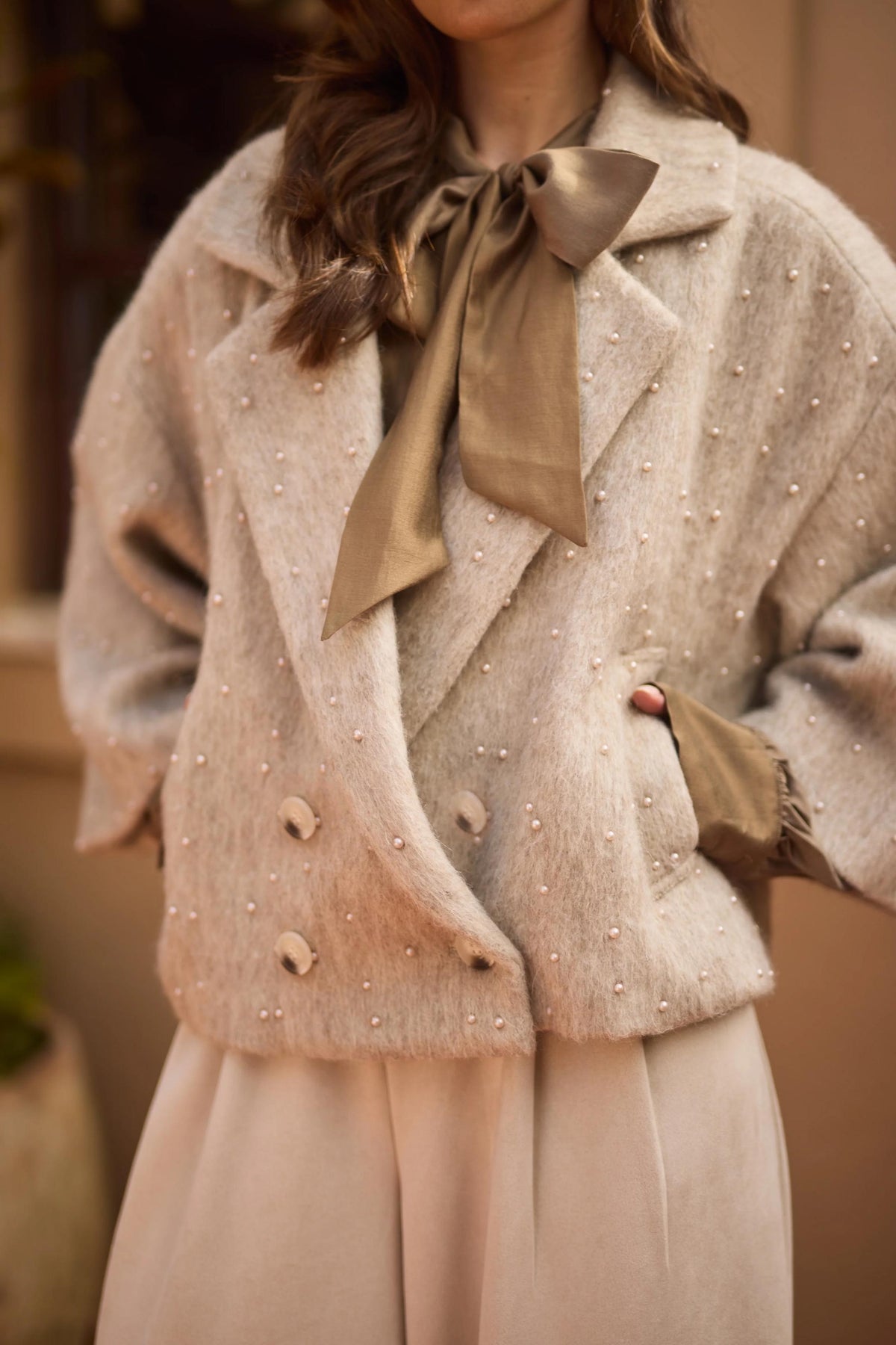 Danique Jacke Perlen | Sand