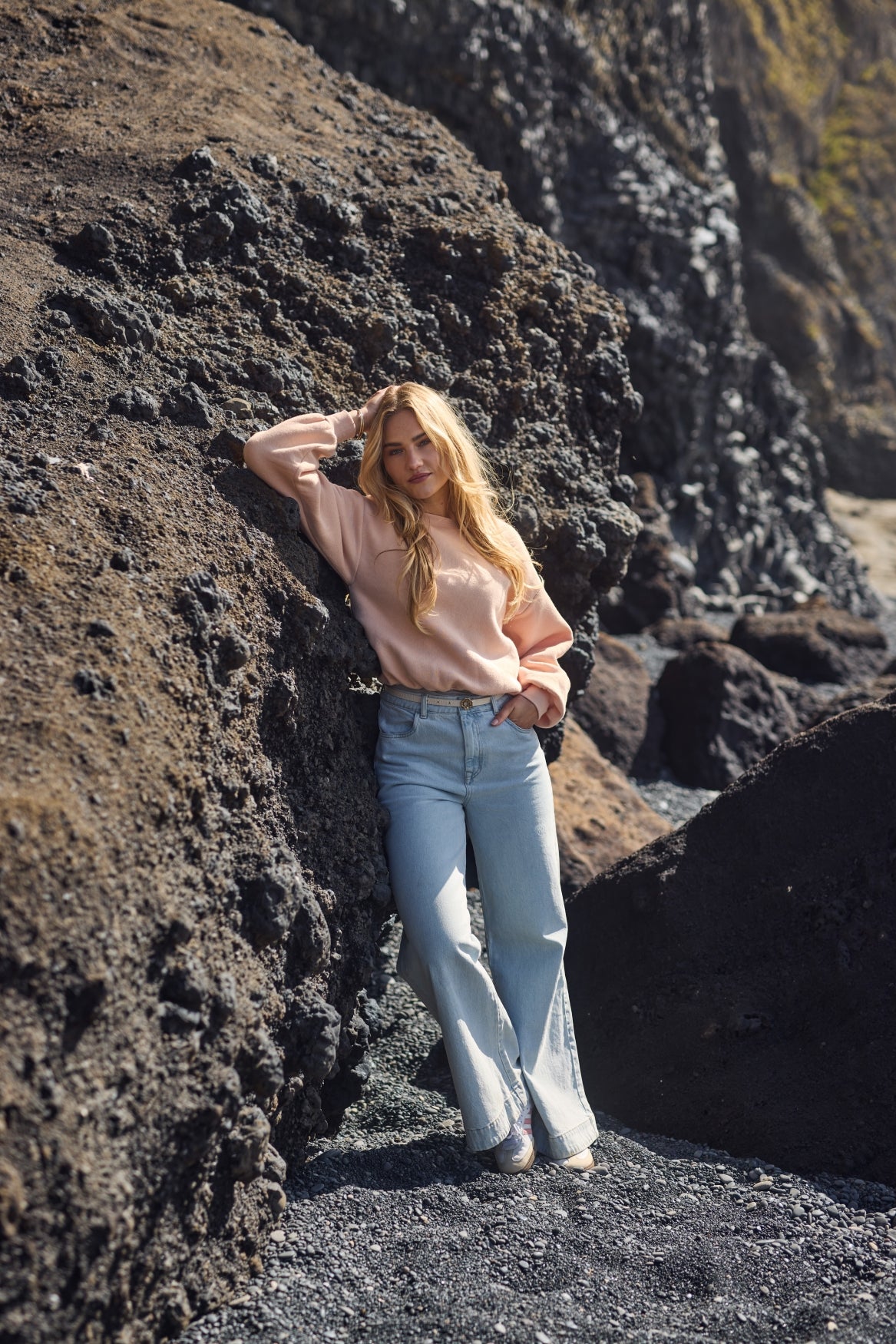 Amalia Pullover | Dusty Pink