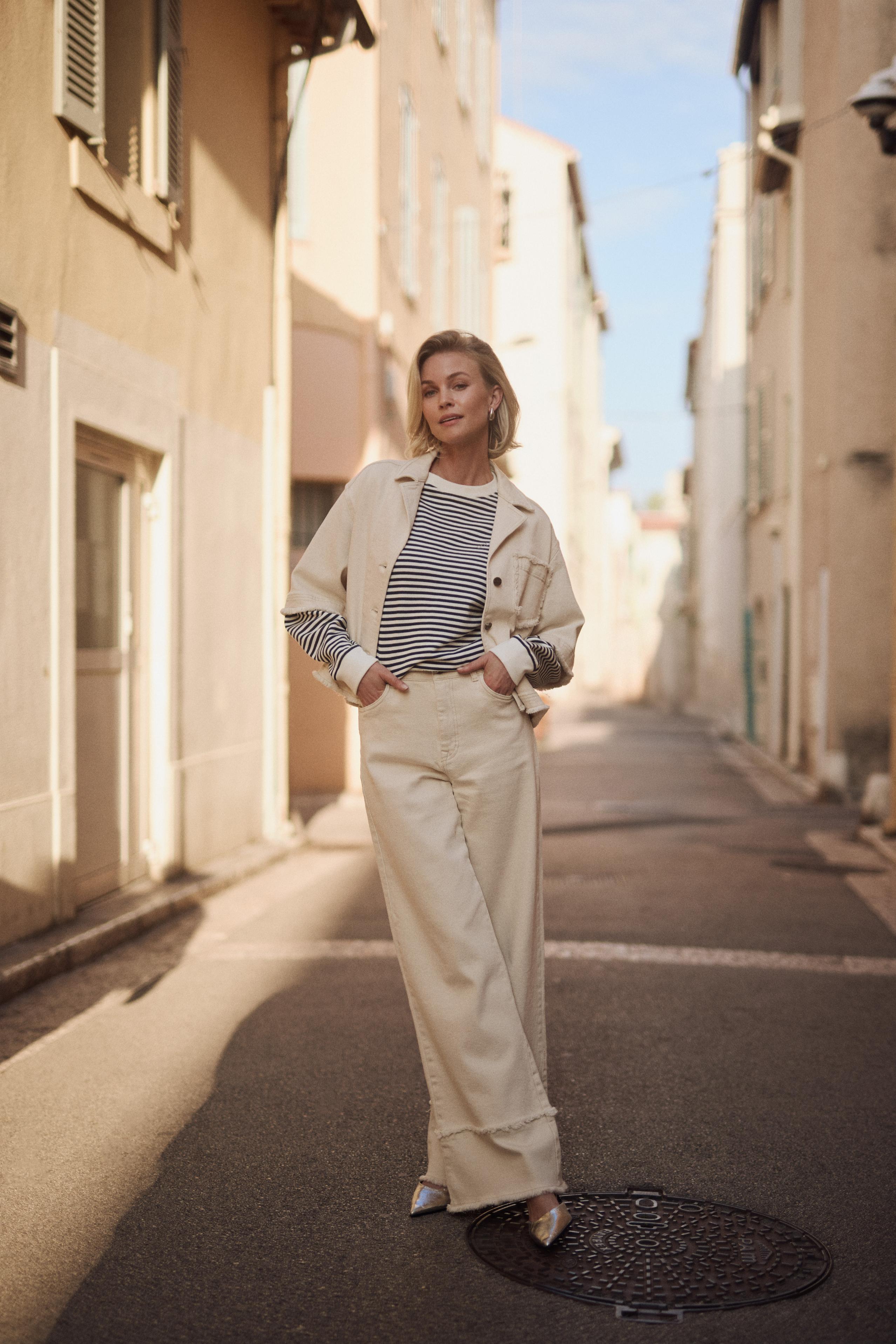 Shay Pants Ruffle | Off White