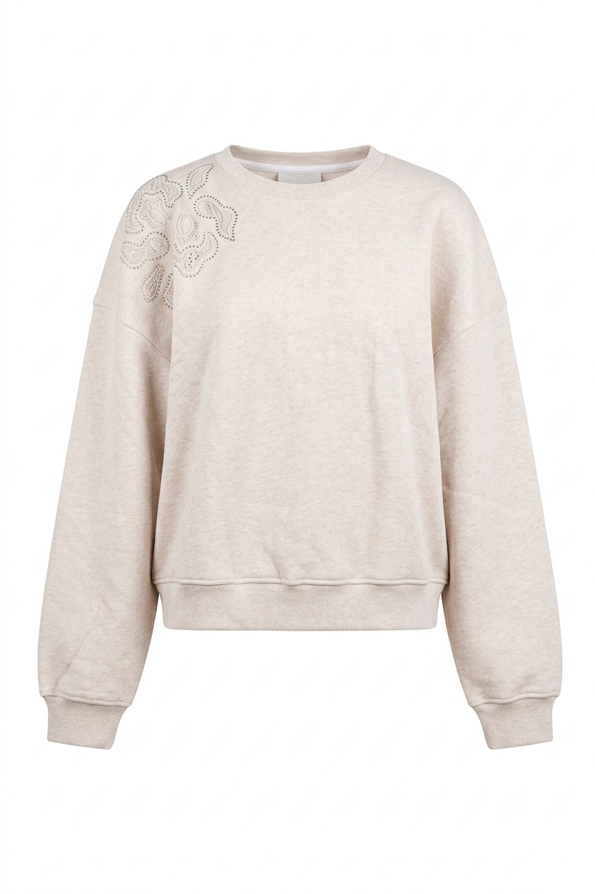 Nena Pullover | Sand Melange