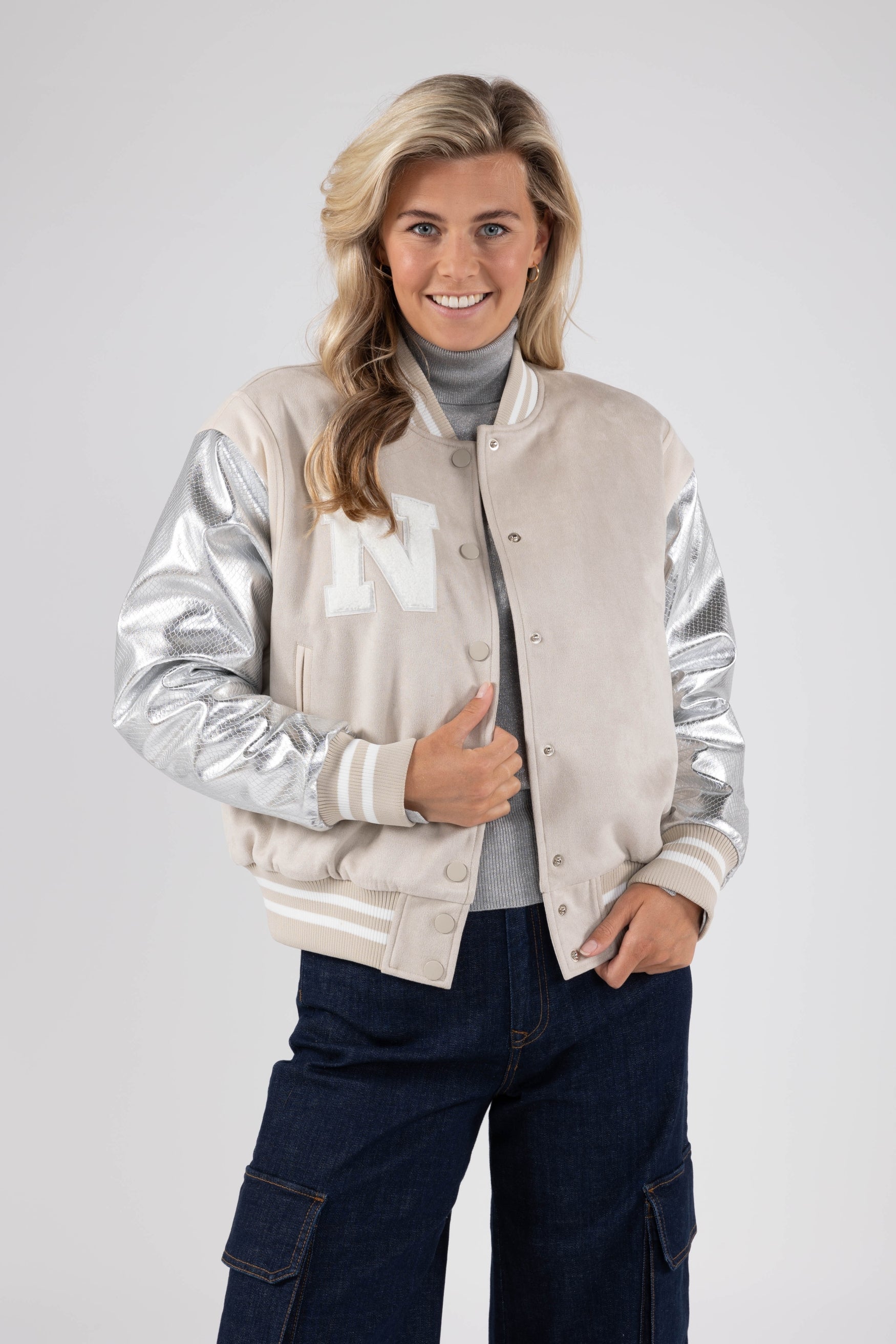 Gent Jacket | Sand/Silver