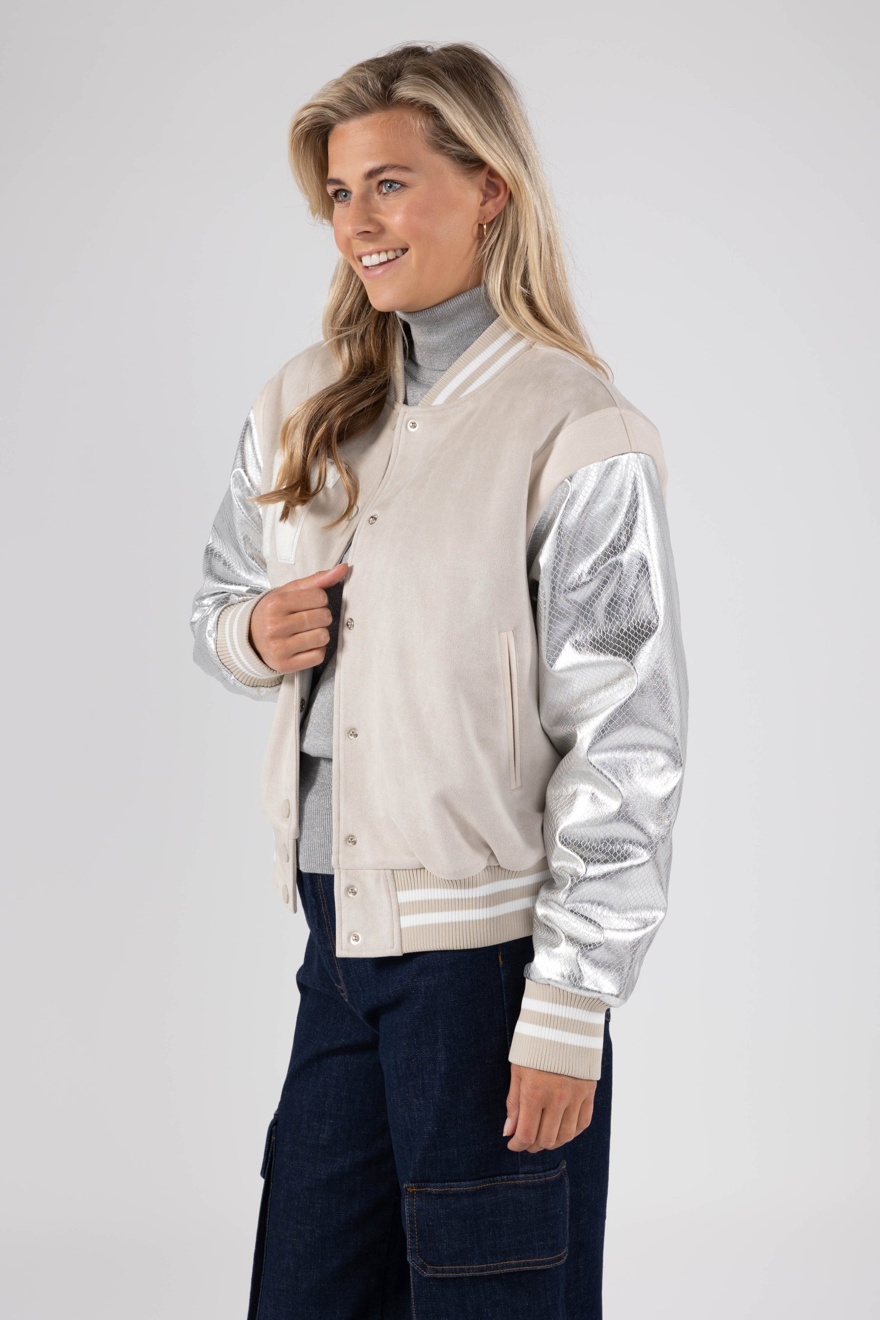 Gent Jacket | Sand/Silver