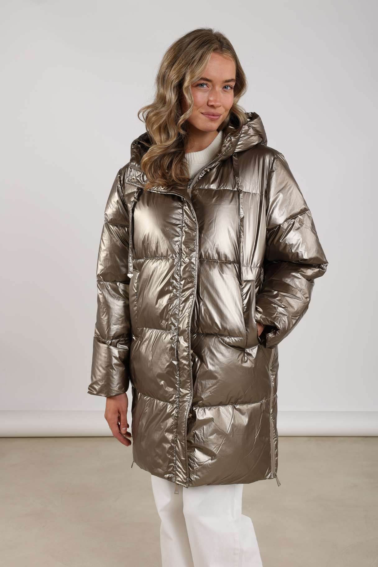 Tessie Coat Metallic | Fango