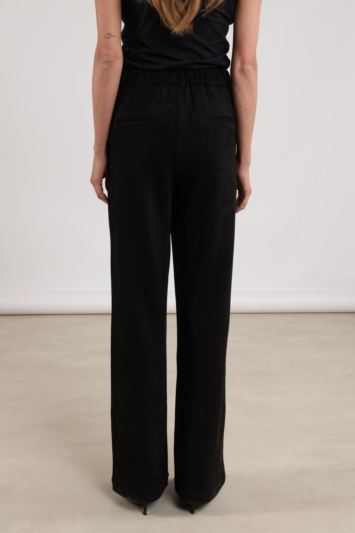 Jill Pants Suedine | Black
