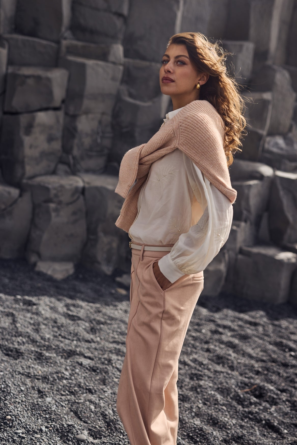 Milanova Blouse Pearl | Off White