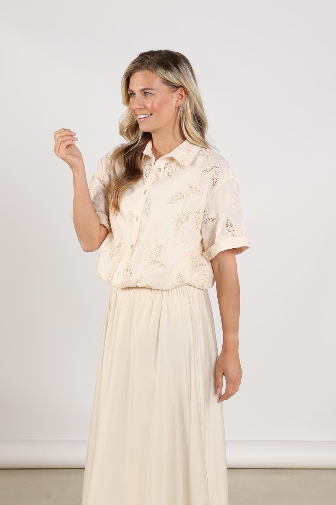 Leonora Blouse | Sand