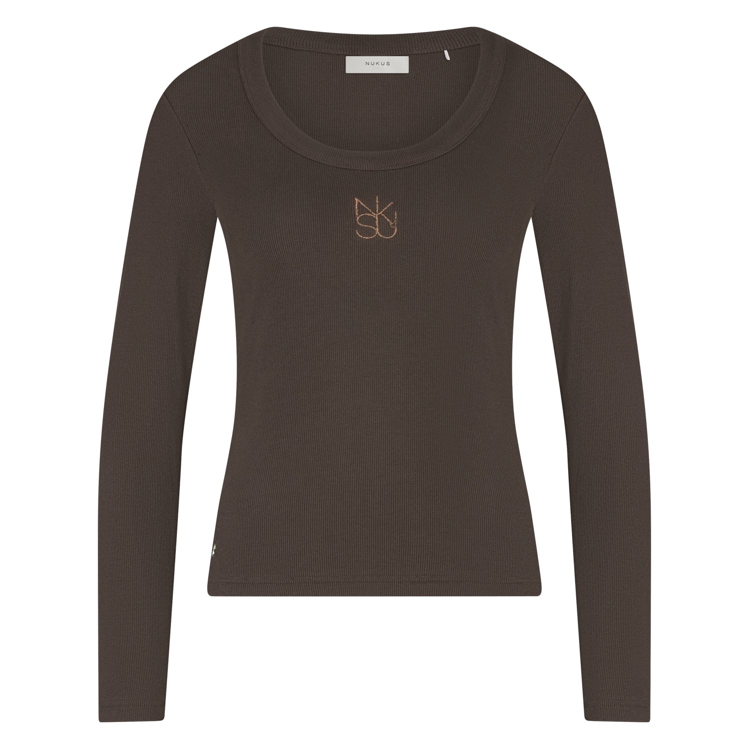 Lilia Top LS | Dark Chocolate