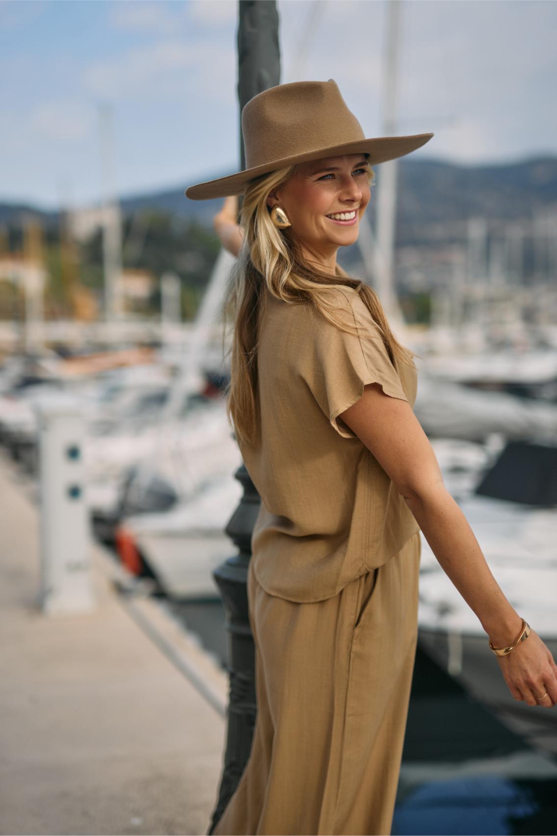 Marlijn Top | Camel