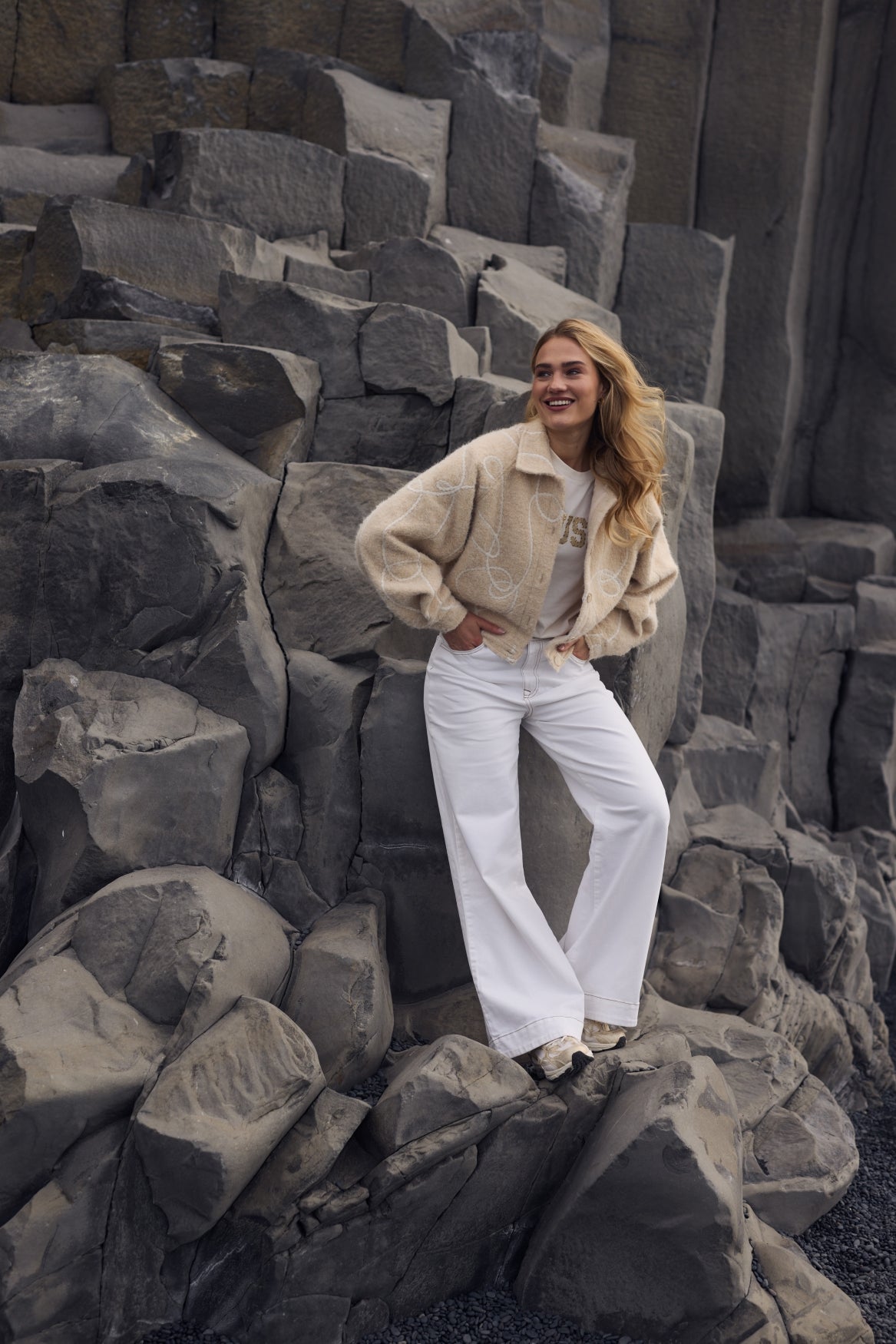 Abby Pants Denim Embroidery | Off White