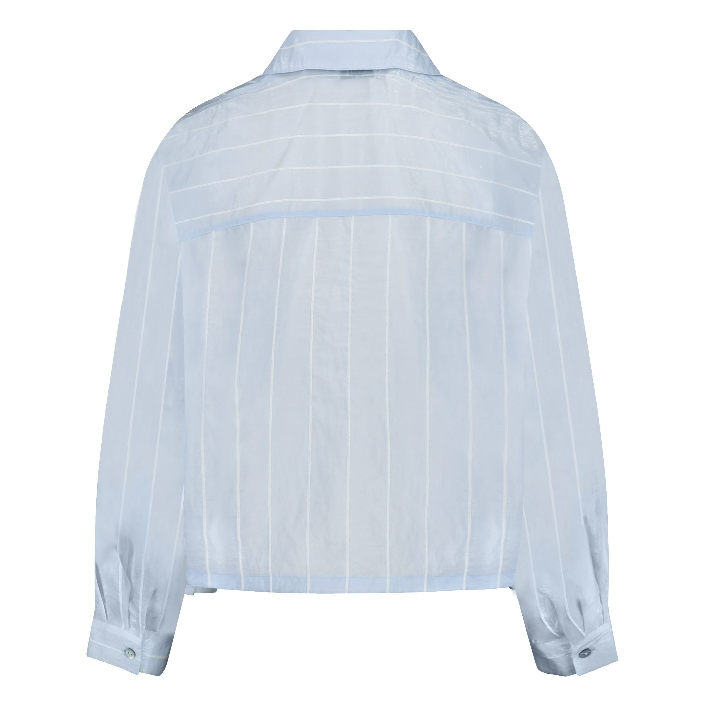 Iris Blouse Stripe | Ice/Offwhite