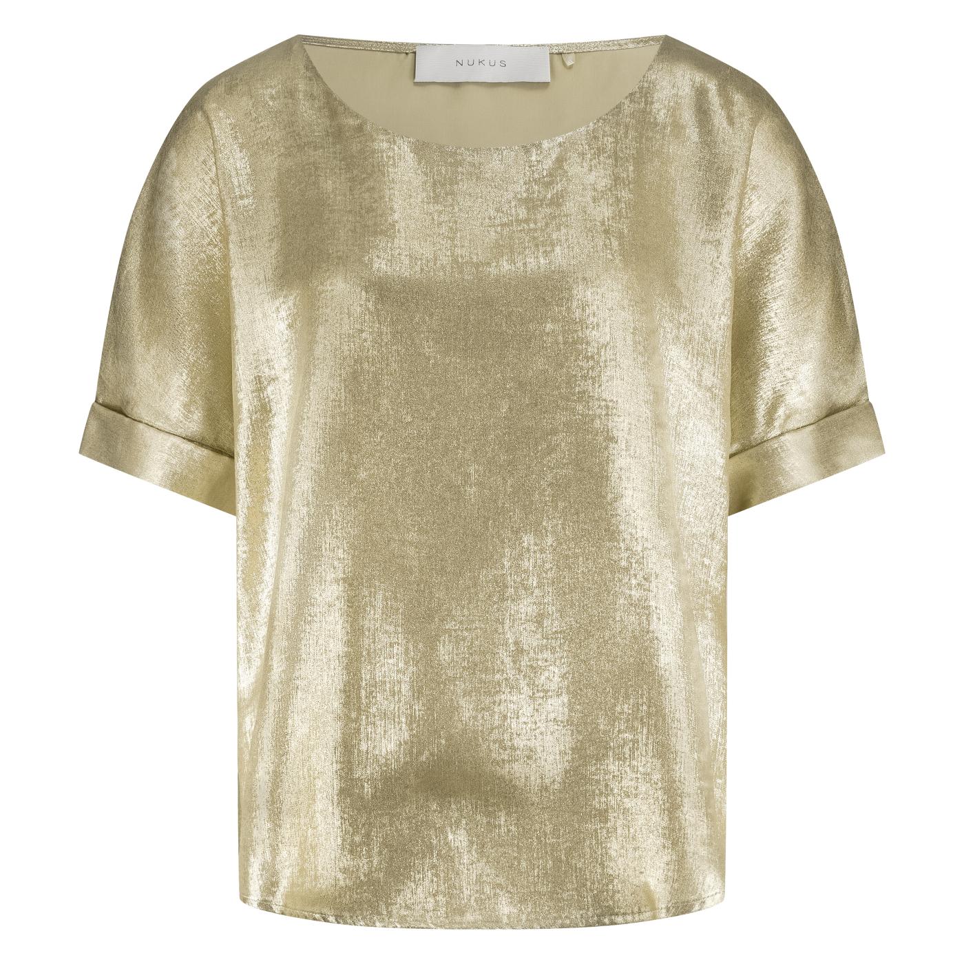 Irene Top Shiny | Gold