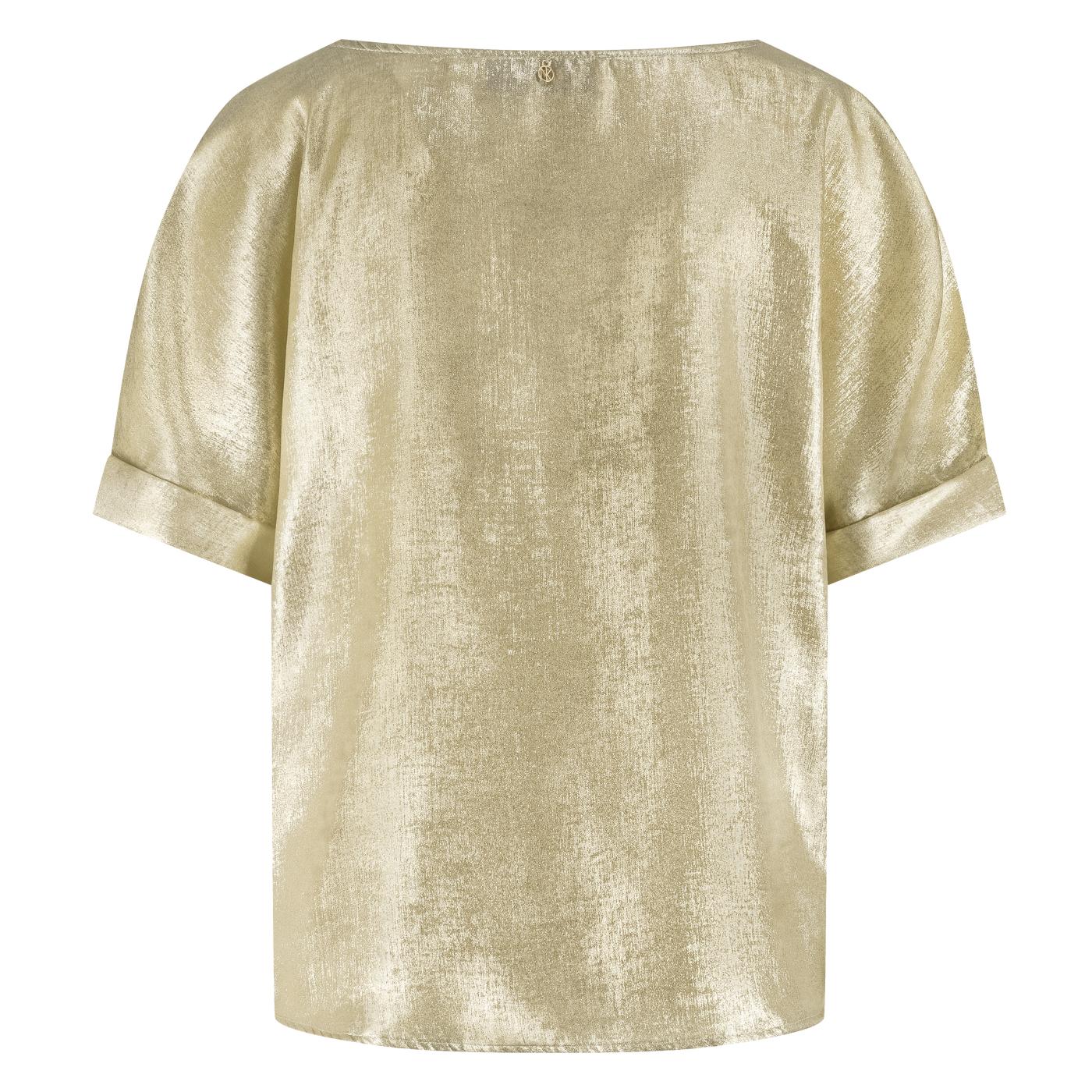 Irene Top Shiny | Gold