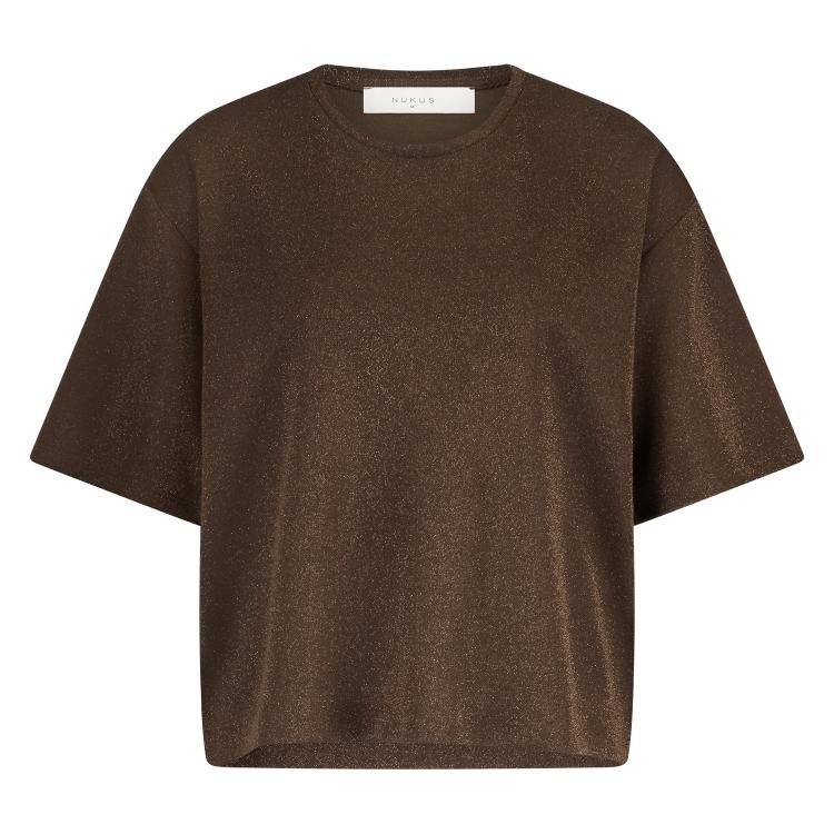 Hilly Top Lurex | Dark Chocolate