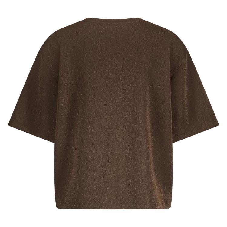 Hilly Top Lurex | Dark Chocolate