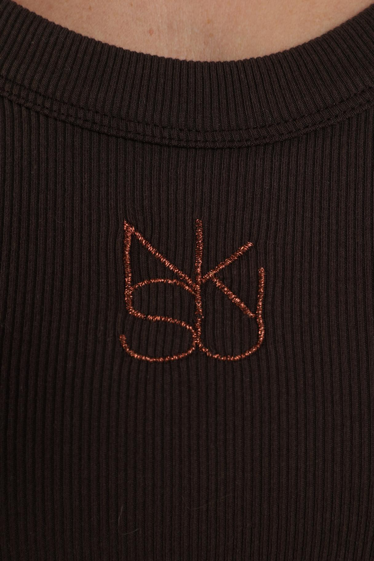 Lilia Top LS | Dark Chocolate