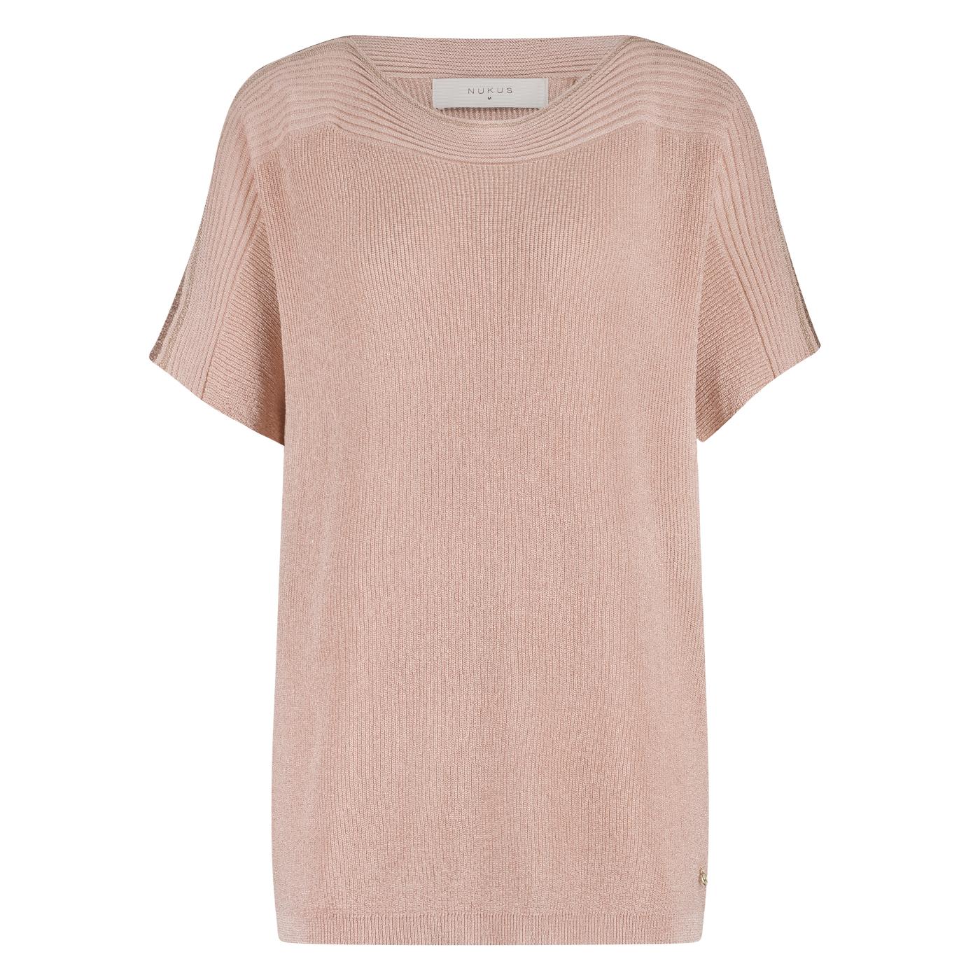 Merla Top Lurex | Dusty Pink