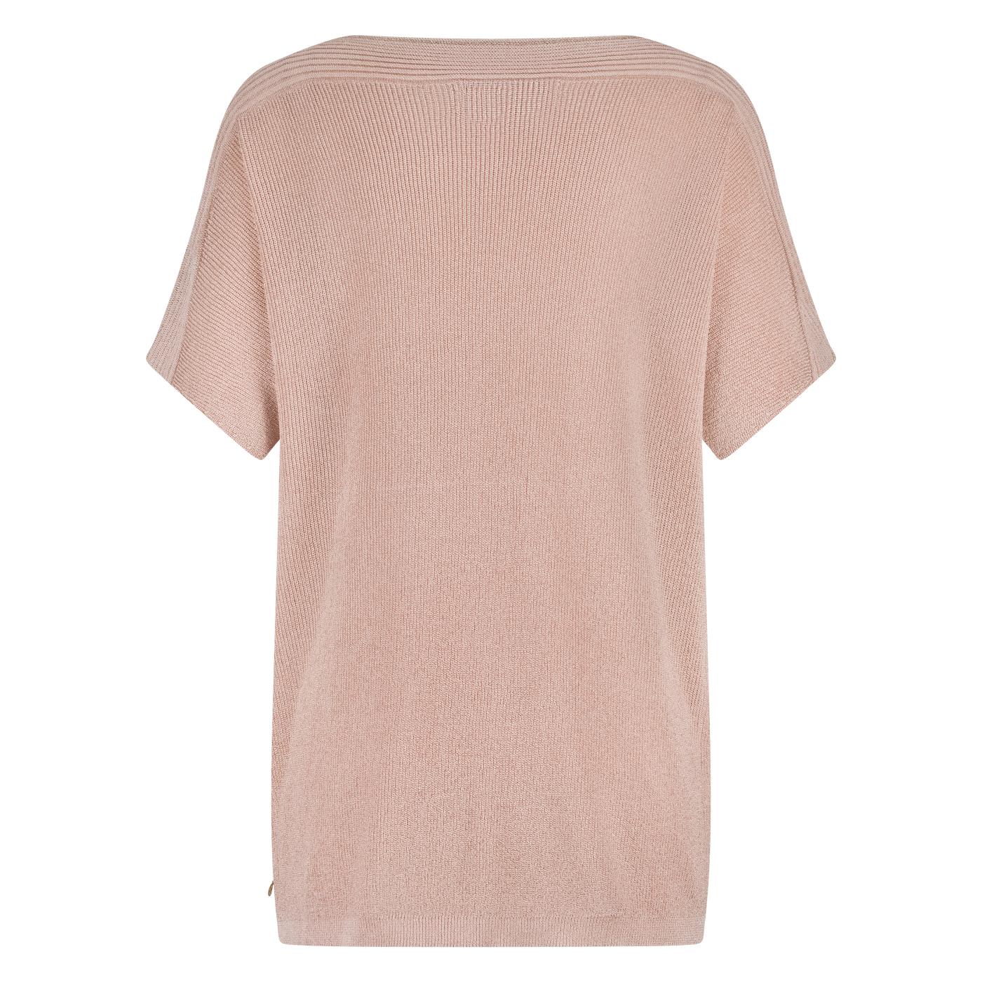 Merla Top Lurex | Dusty Pink