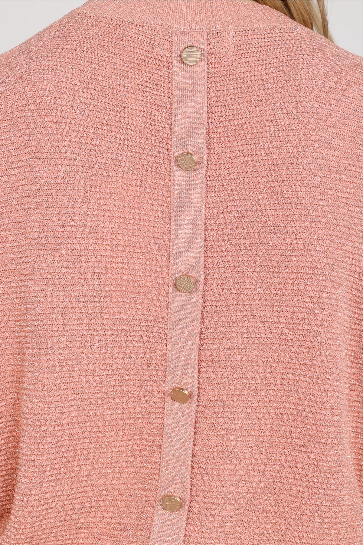 Kinty Top Lurex | Rose