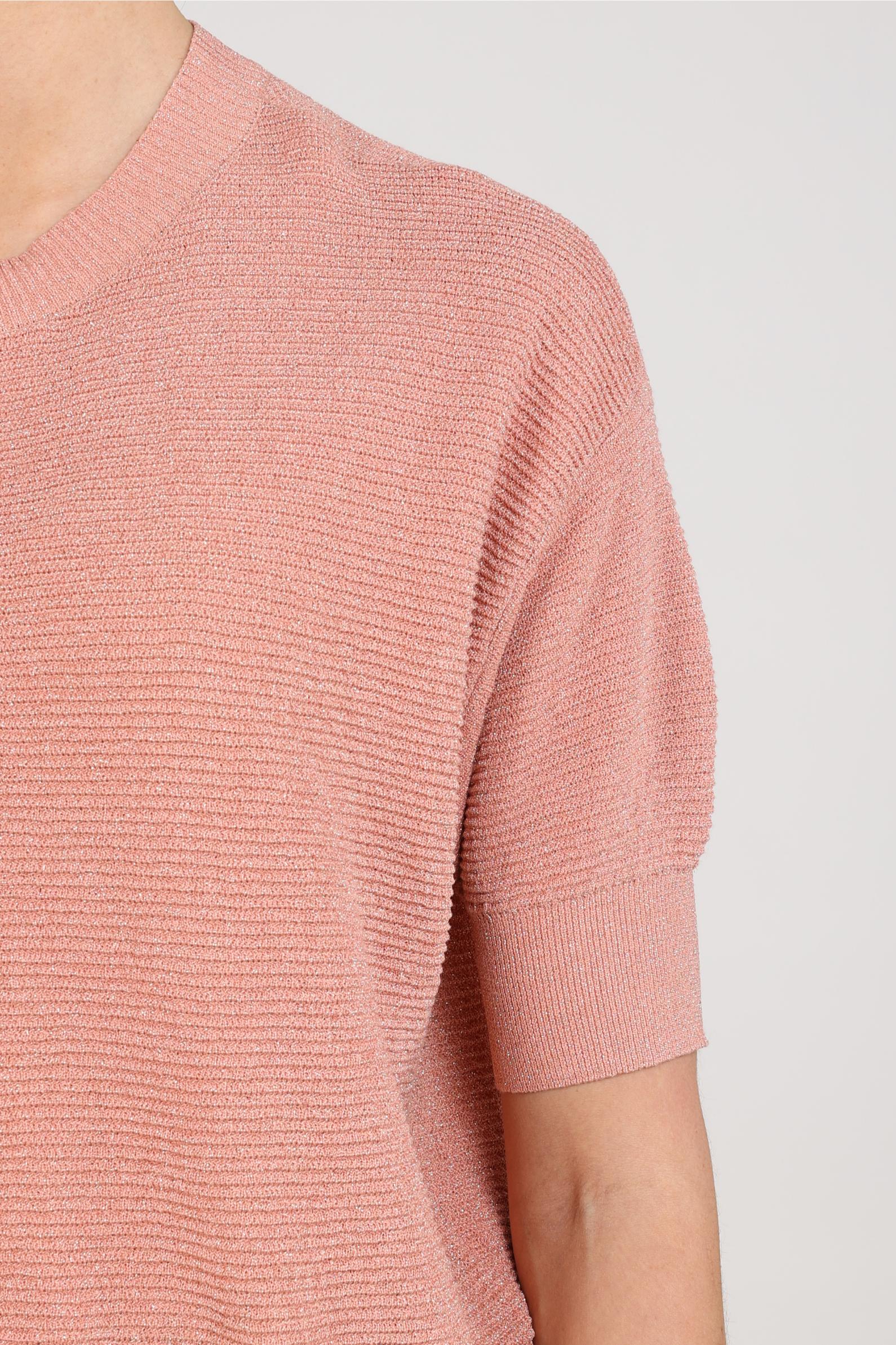 Kinty Top Lurex | Rose