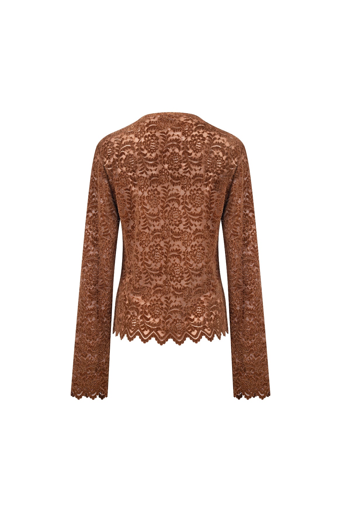 Wies Top Lace | Espresso