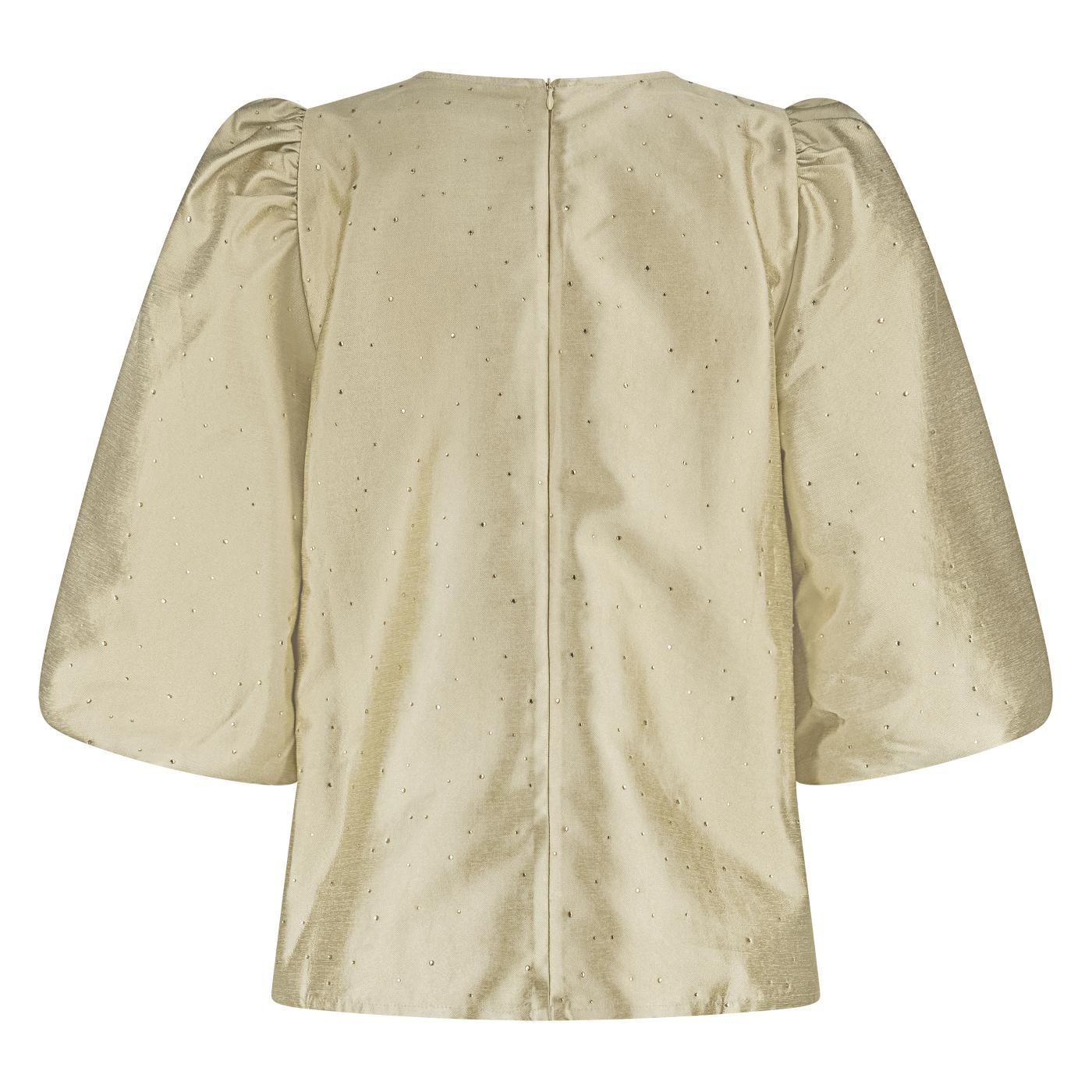 Delilah Blouse Strass | Gold