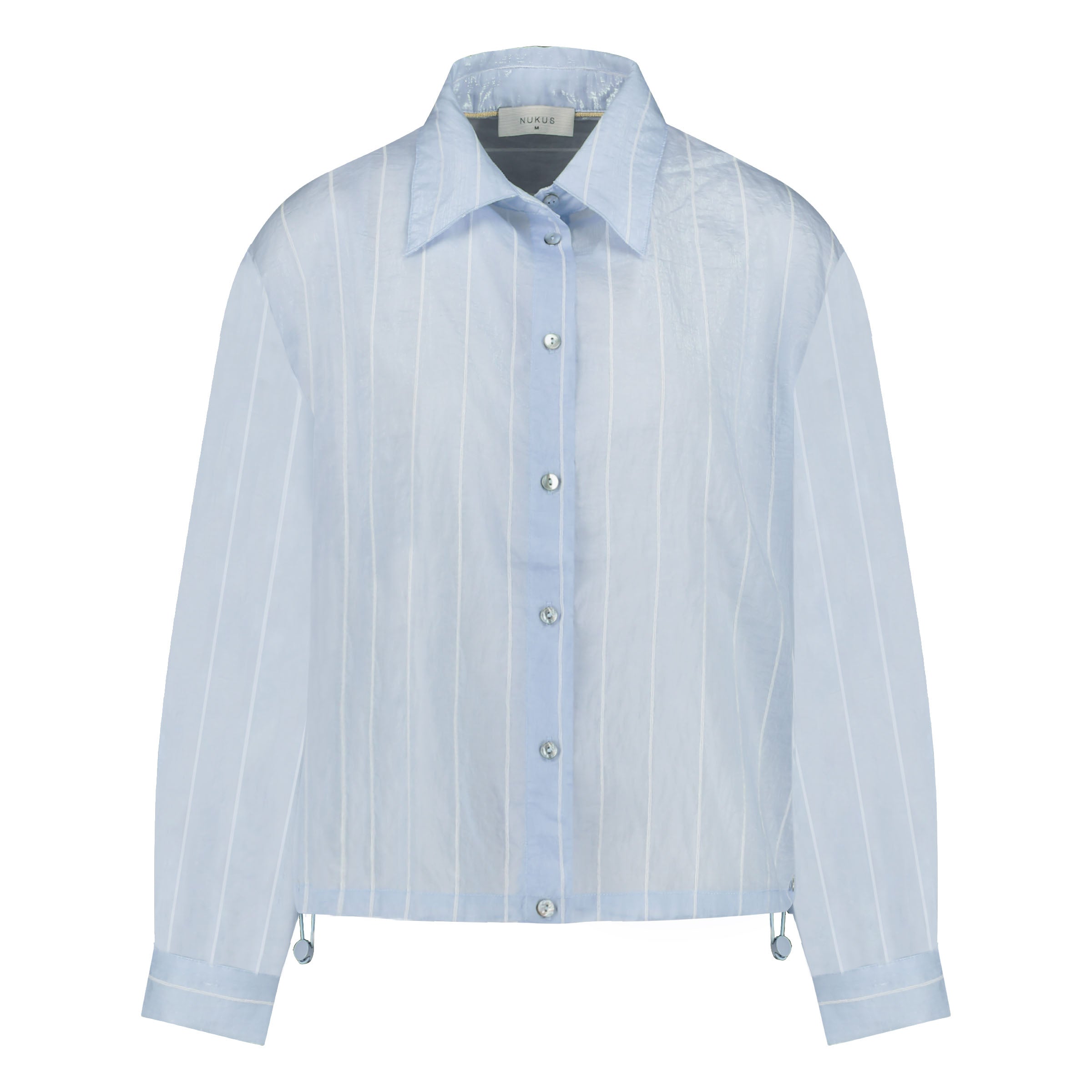 Iris Blouse Stripe | Ice/Offwhite