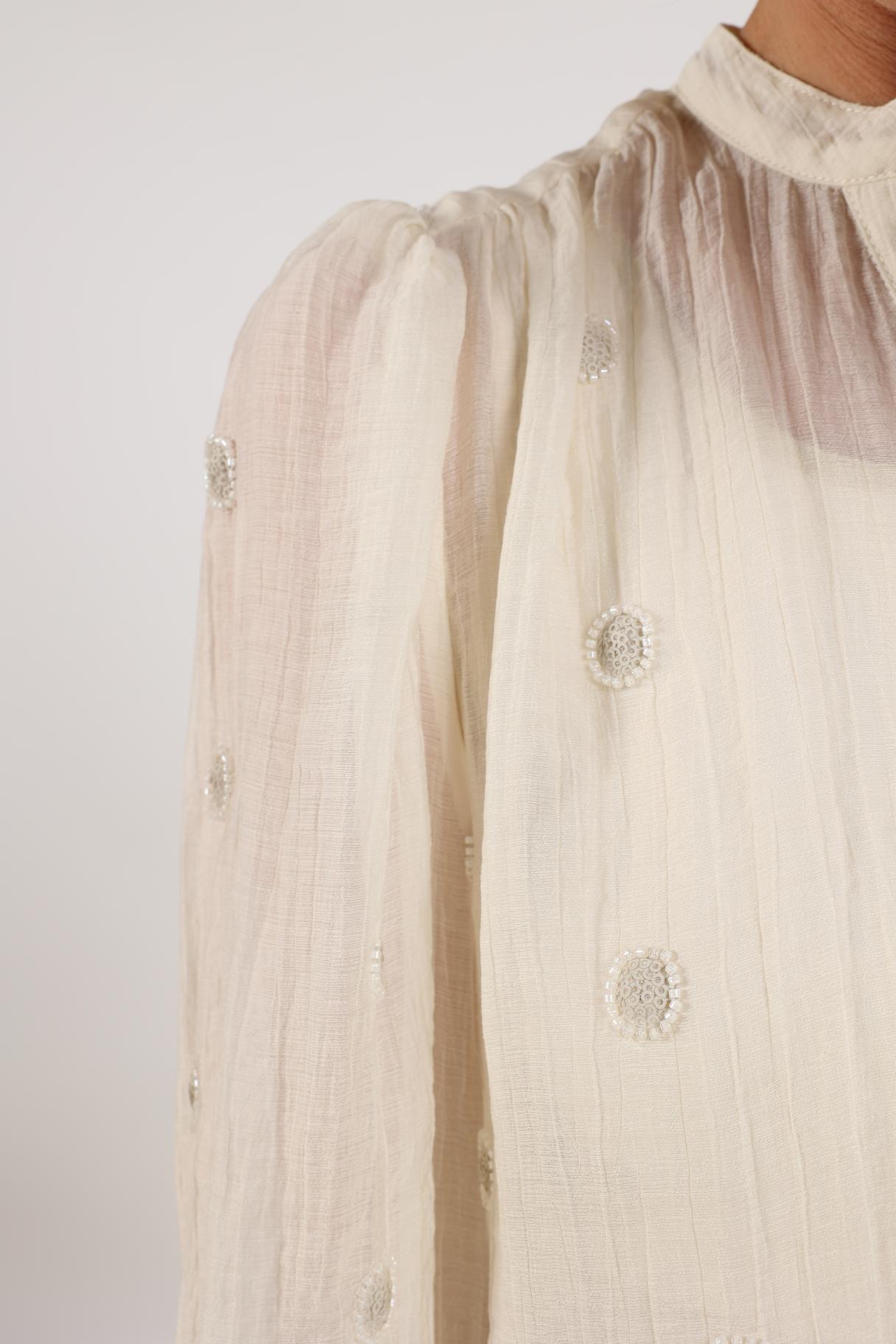 Rosan Blouse Embroidery | Off White