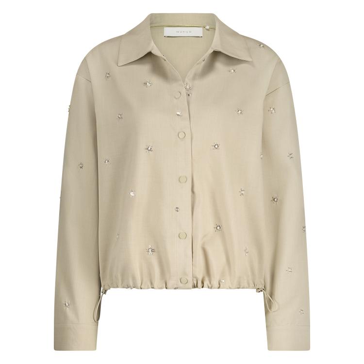 Newport Blouse Flower | Sand