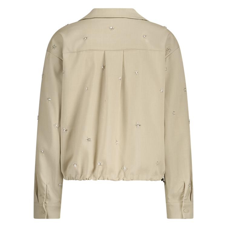 Newport Blouse Flower | Sand