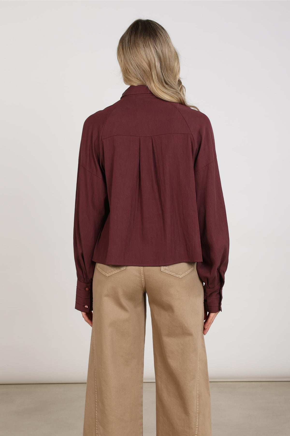 Alexandra Blouse | Cherry