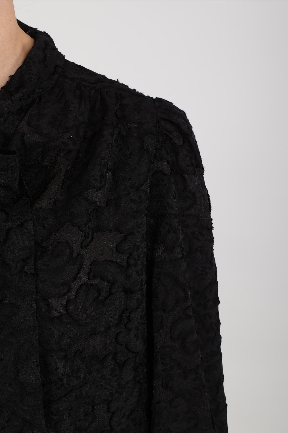 Anissa Blouse Tie | Black