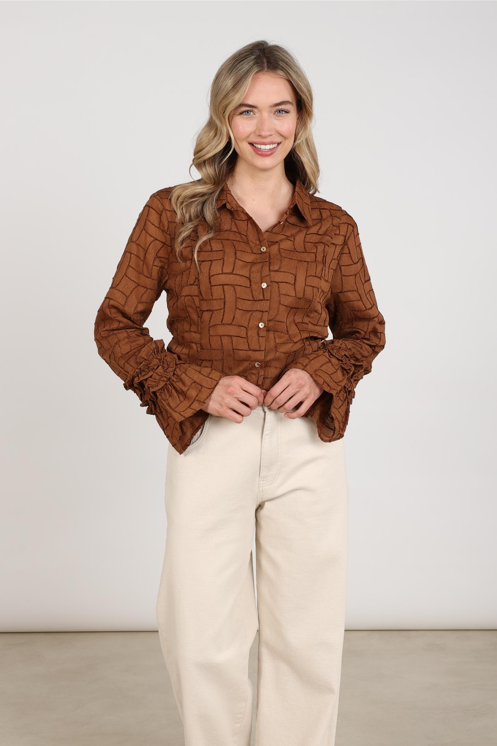 Abbygail Blouse | Espresso