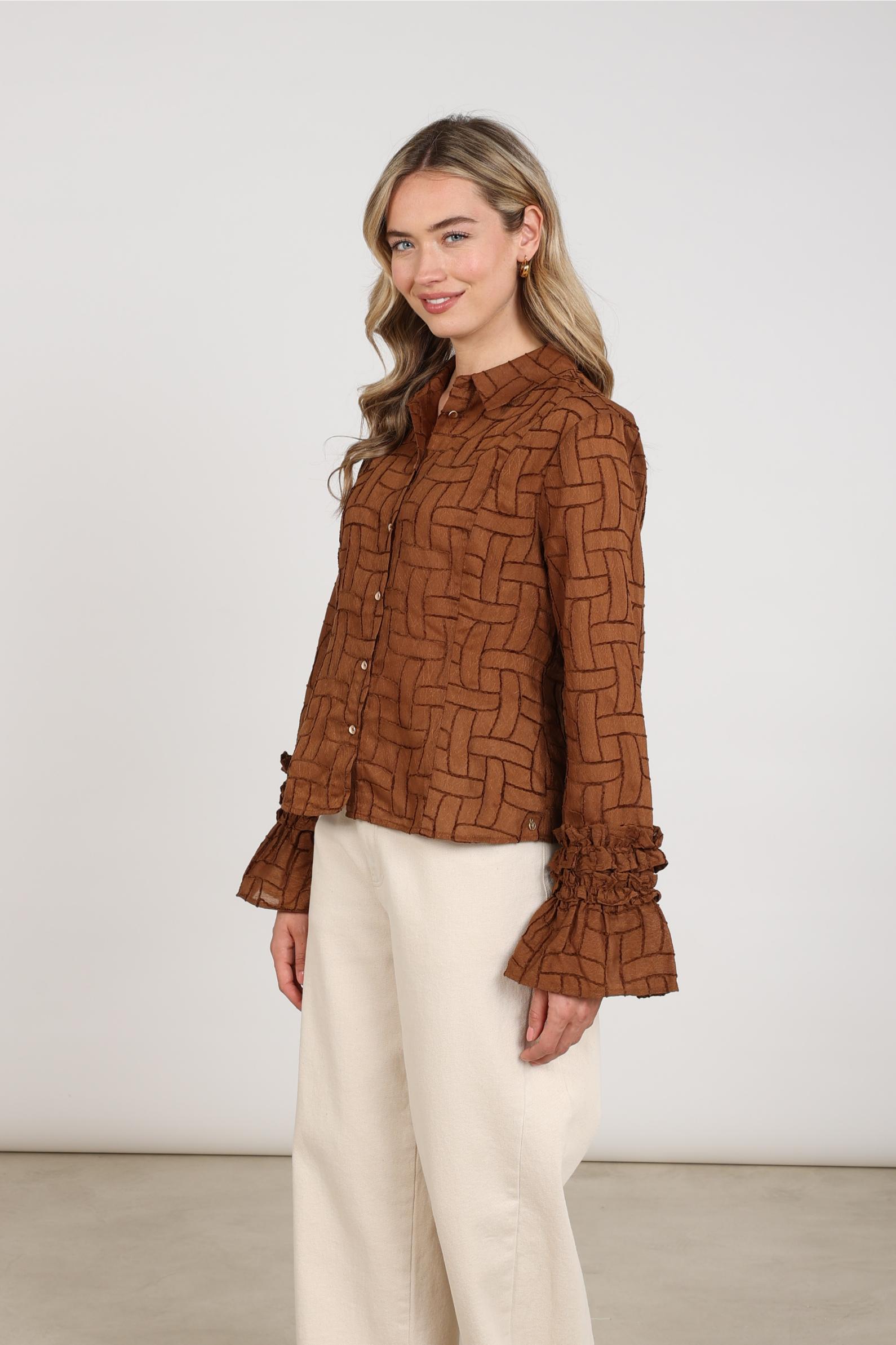 Abbygail Blouse | Espresso