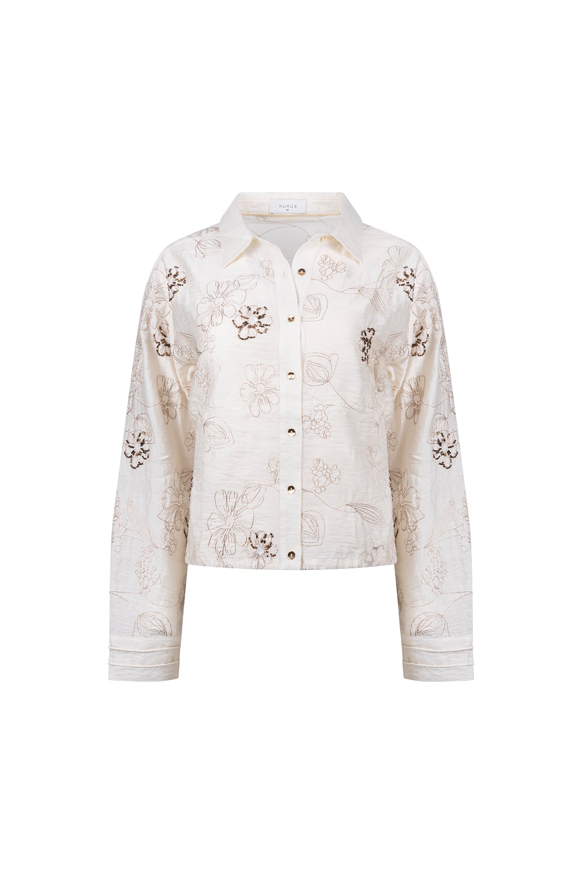 Aaliya Blouse Embroidery | Off White