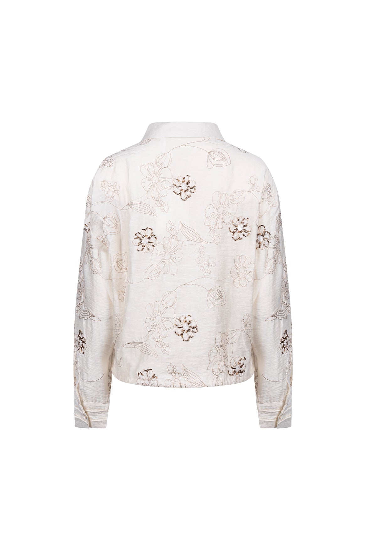 Aaliya Blouse Embroidery | Off White