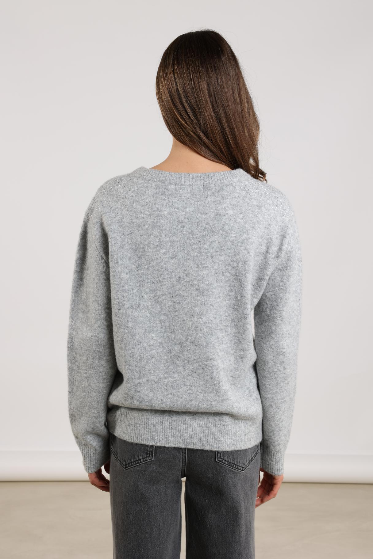 Kate Pullover | Light grey