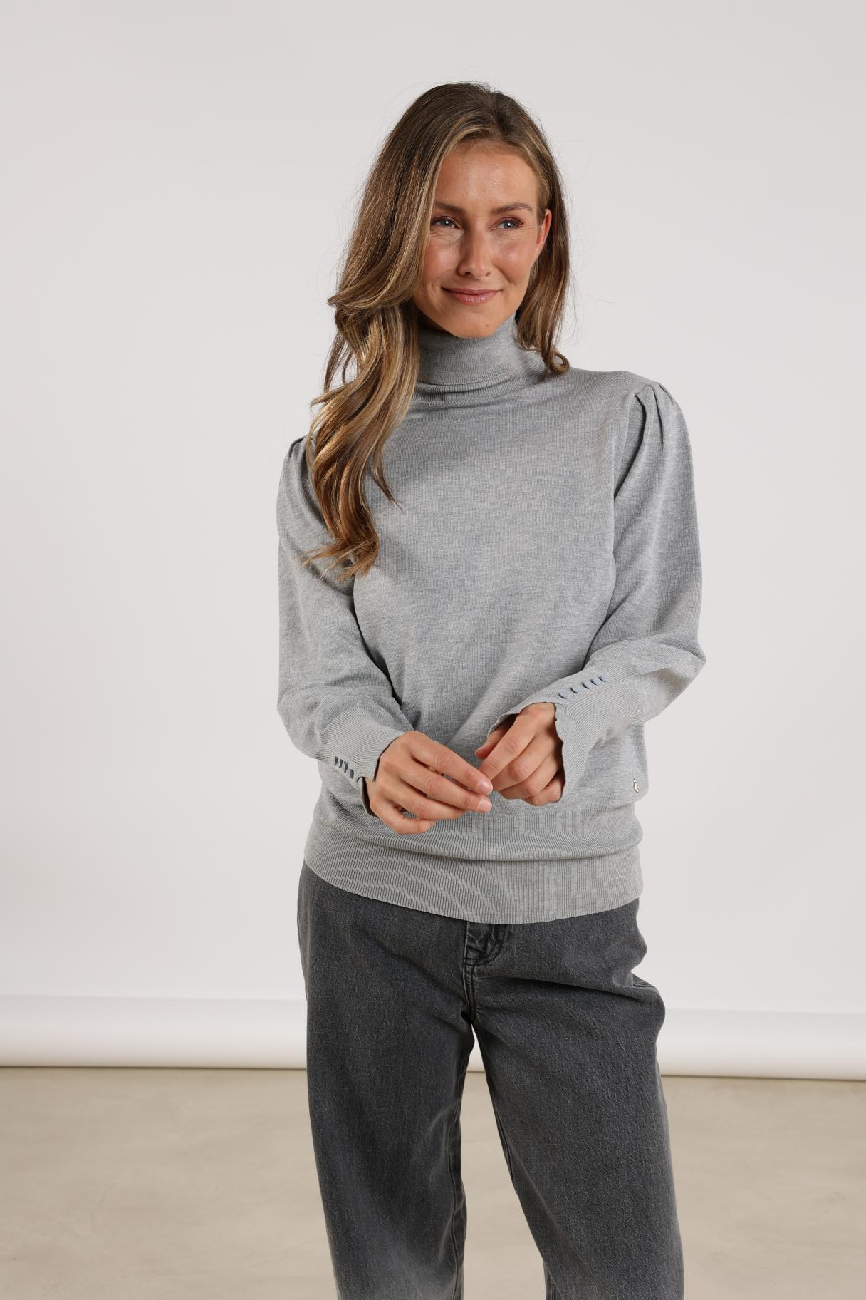 Silvi Pullover | Light grey