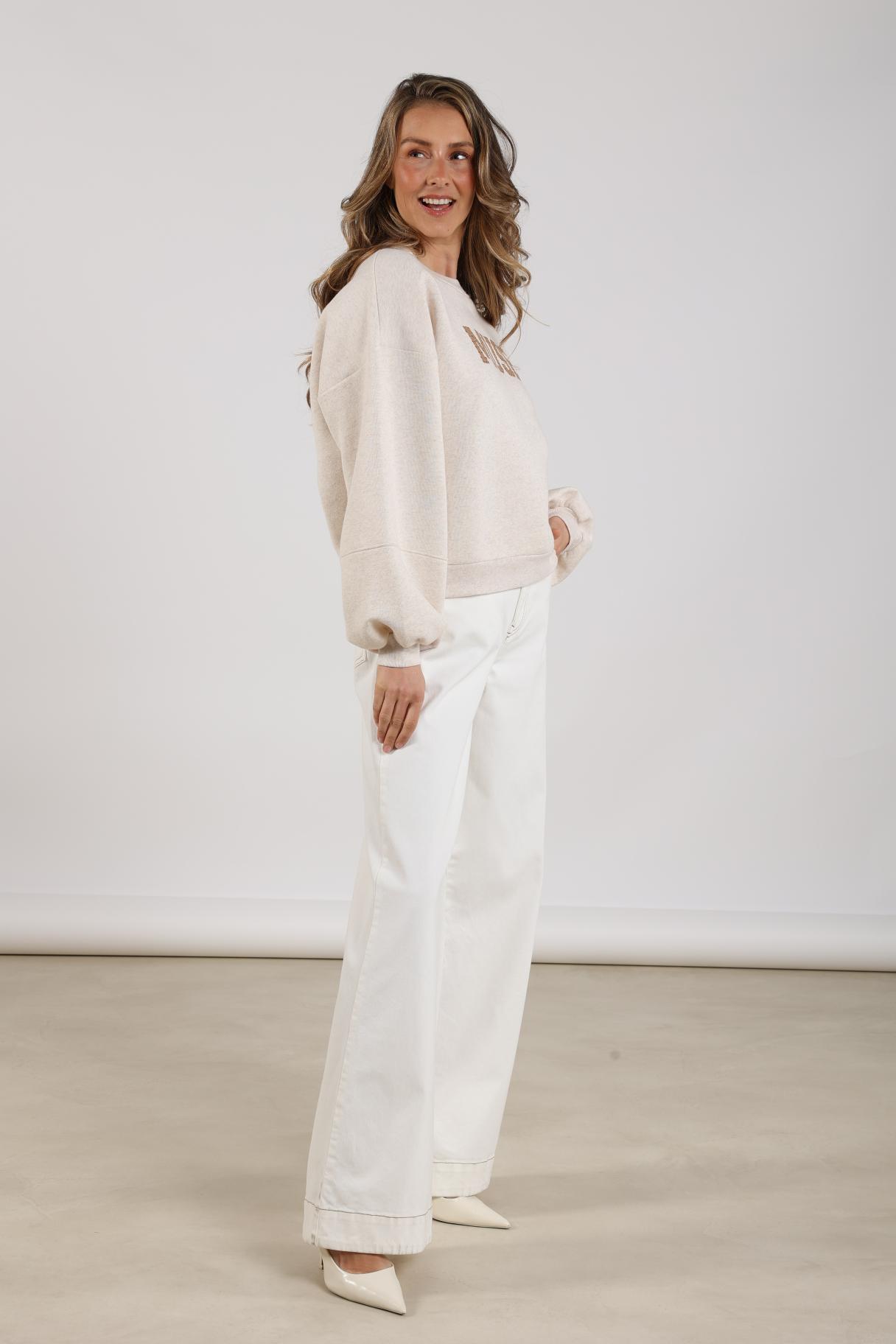 Muse Pullover | Sand Melange