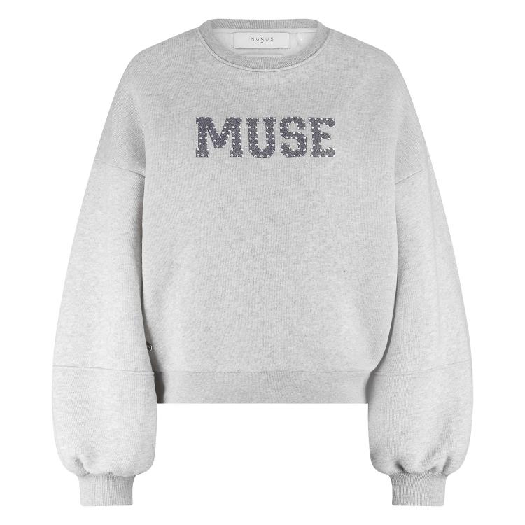 Muse Pullover | Grey Melange