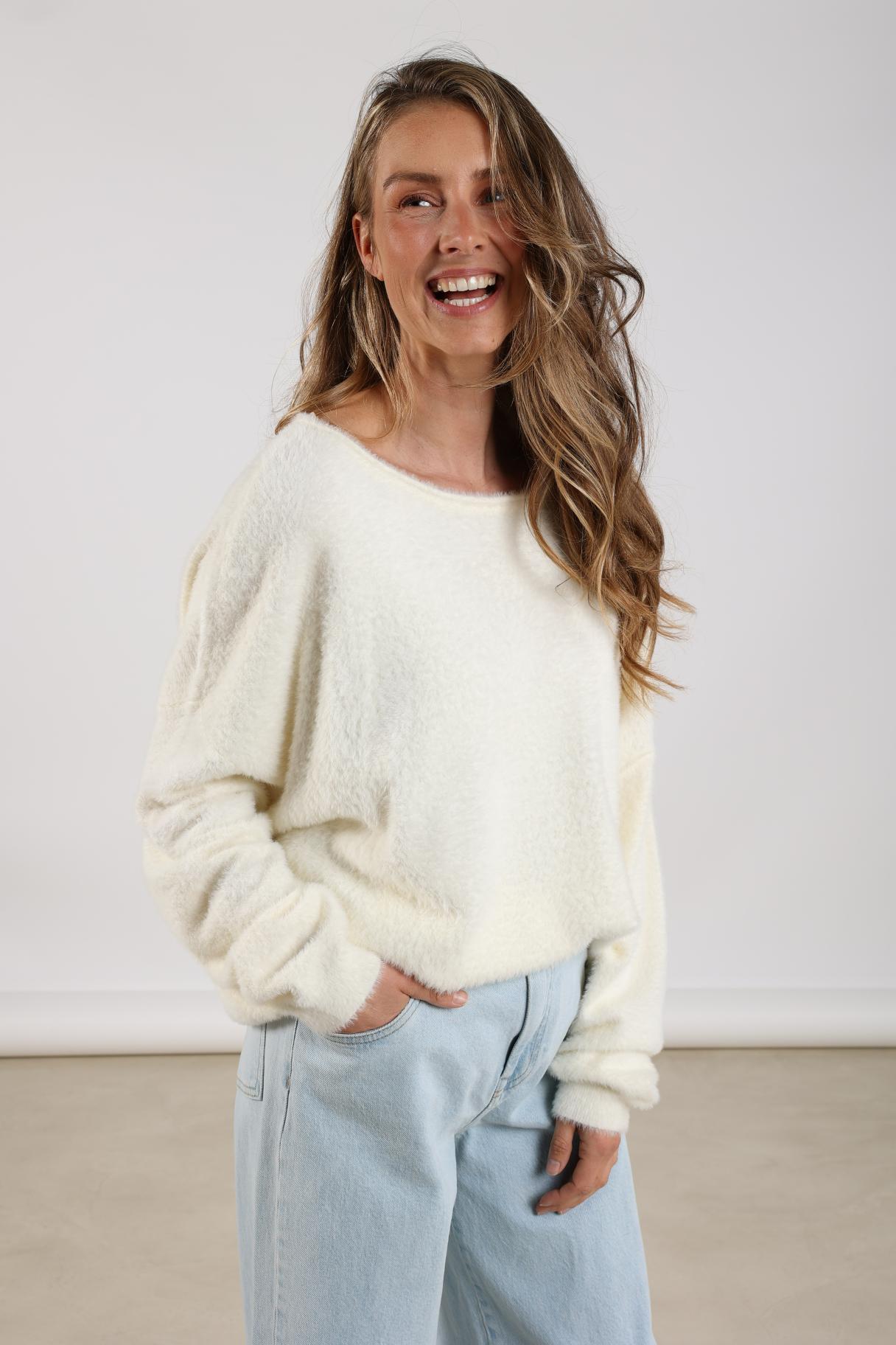 Mathilde Pullover Soft | Off White