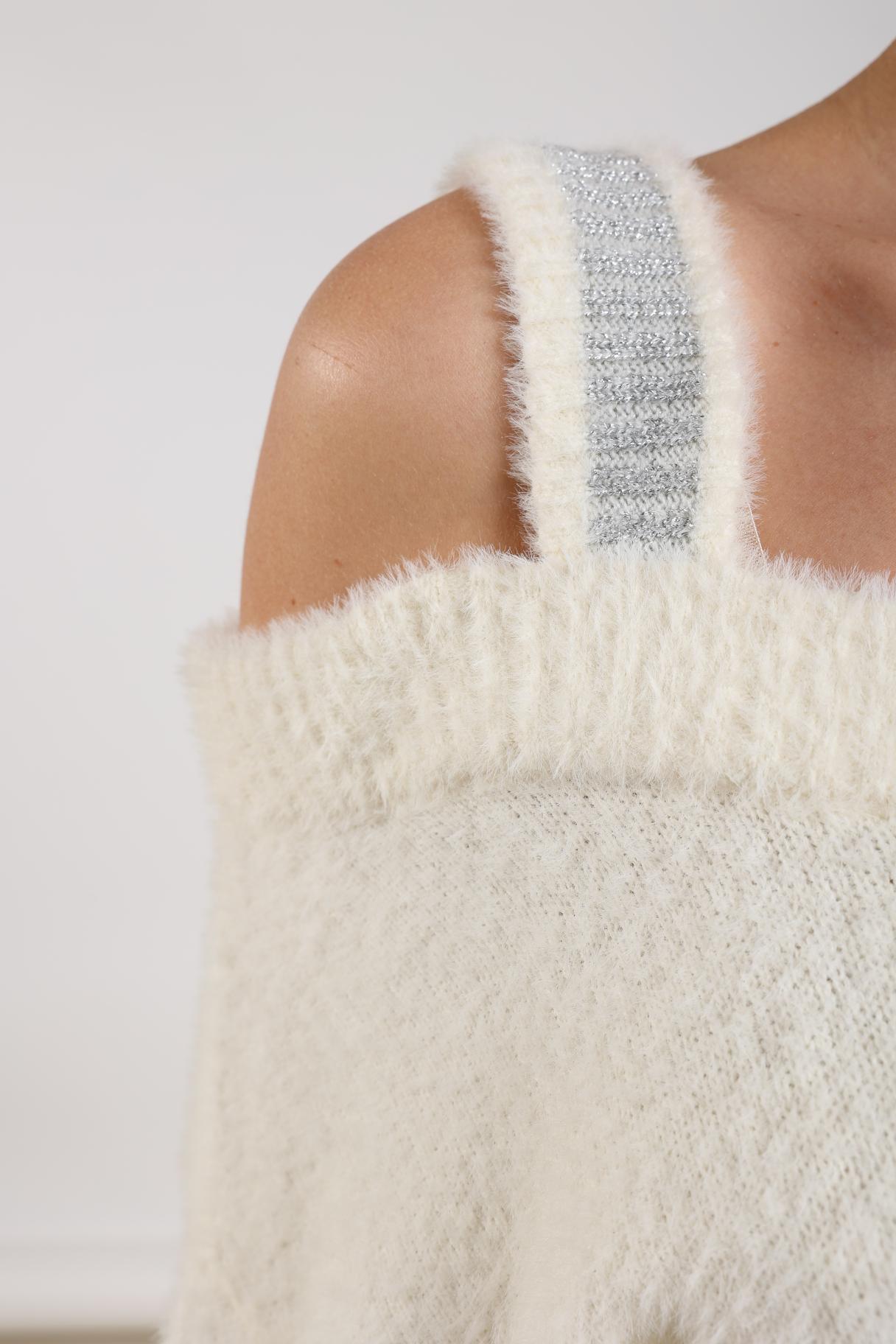 Praag Pullover Lurex | Off White