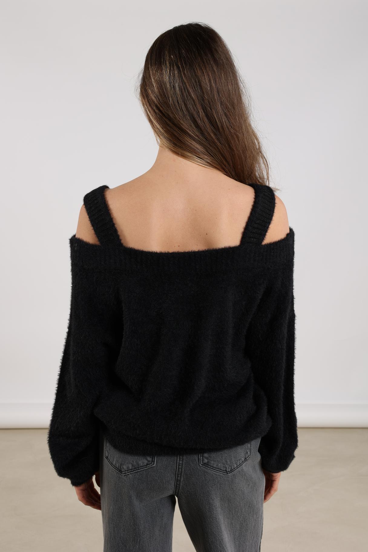 Praag Pullover Lurex | Black