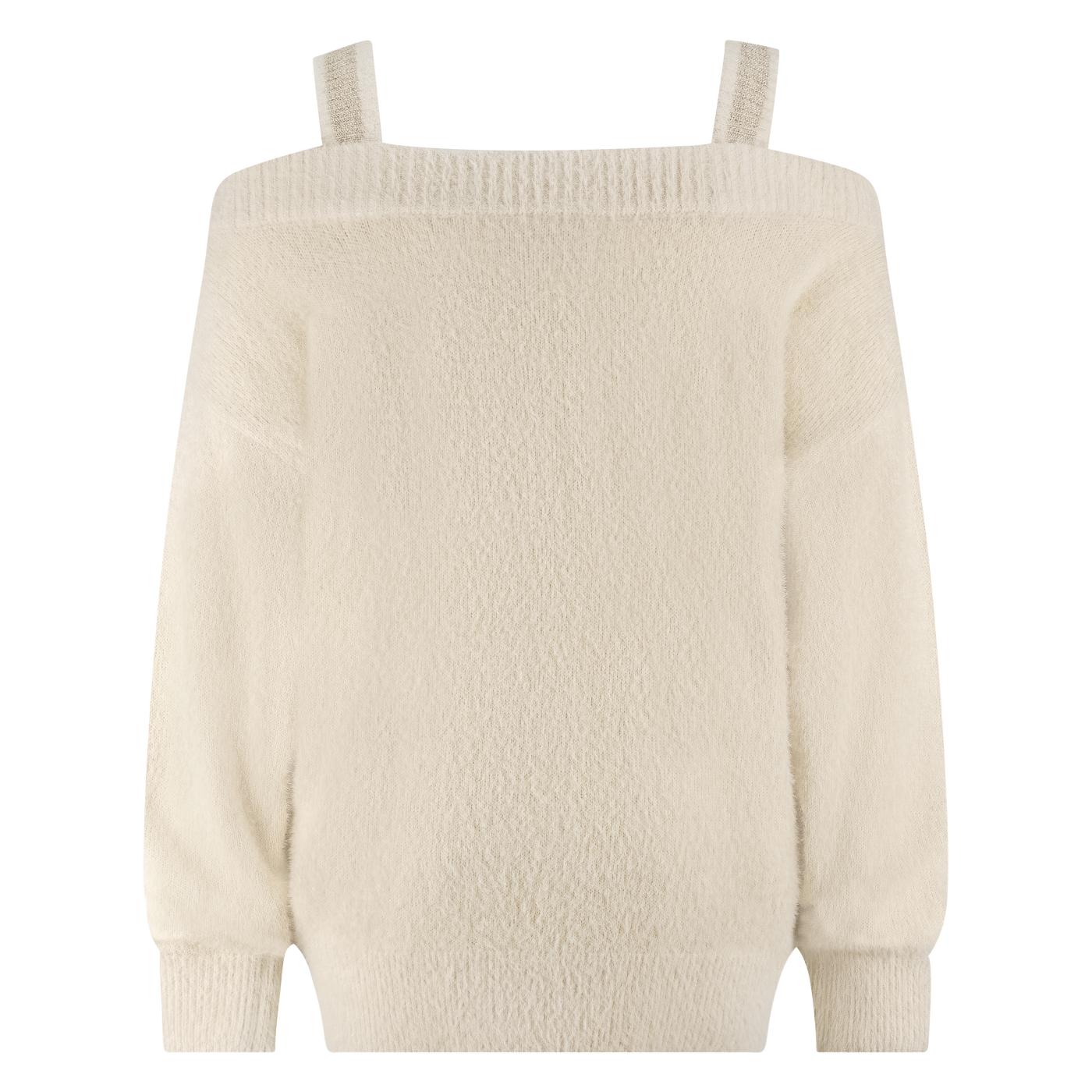 Praag Pullover Lurex | Sand