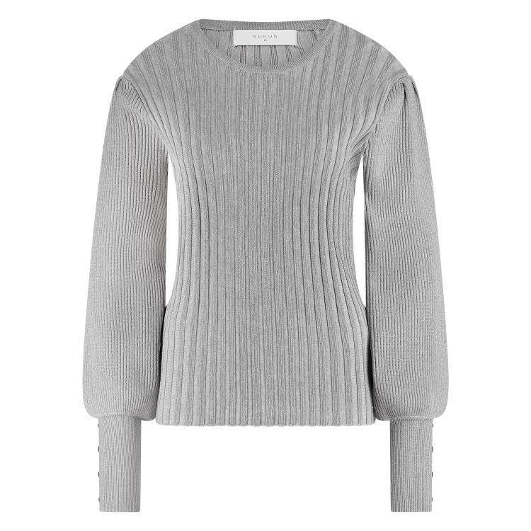 Mulberry Pullover Lurex | Light grey