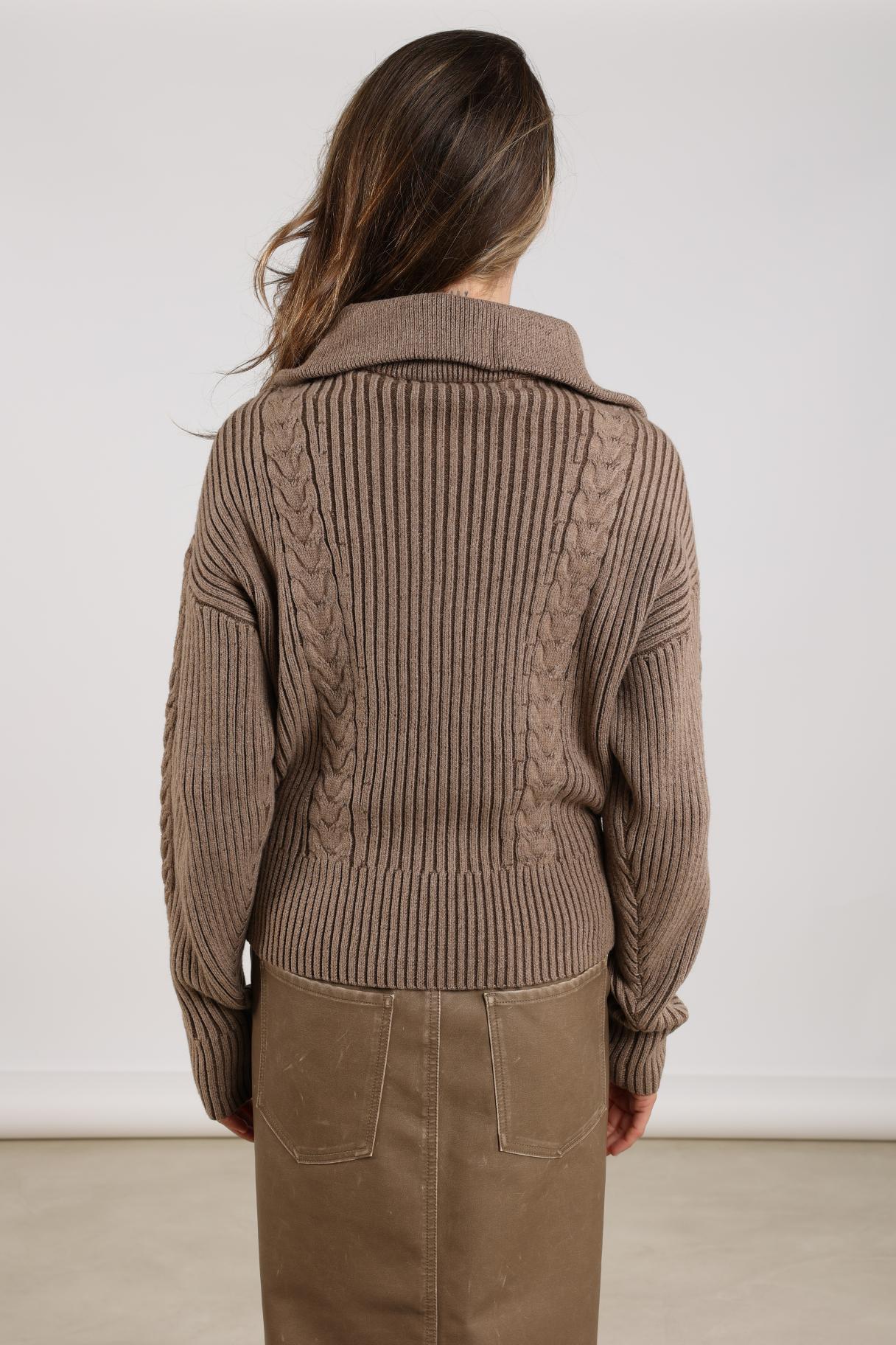 Clair Pullover Zipper | Fango