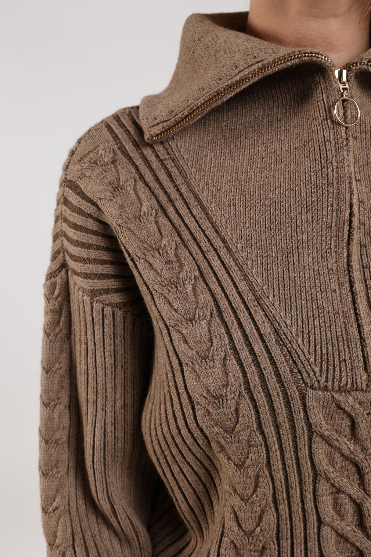 Clair Pullover Zipper | Fango