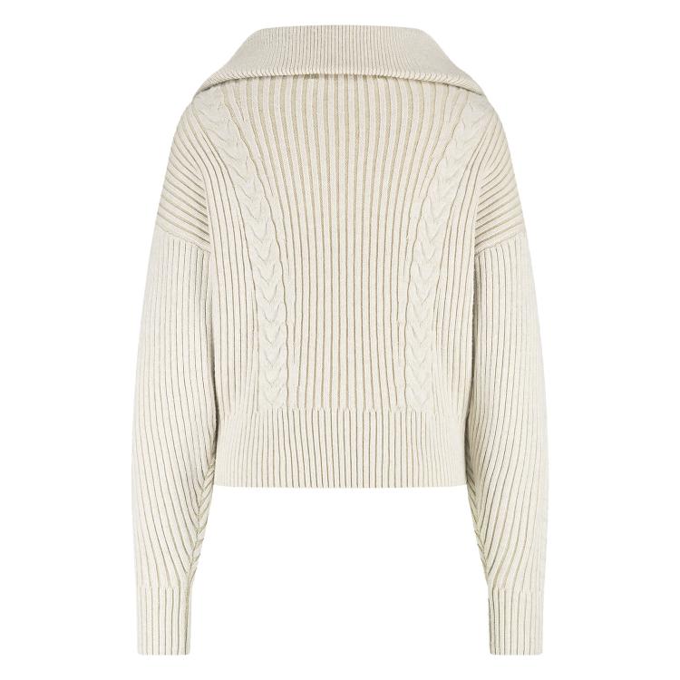 Clair Pullover Zipper | Sand