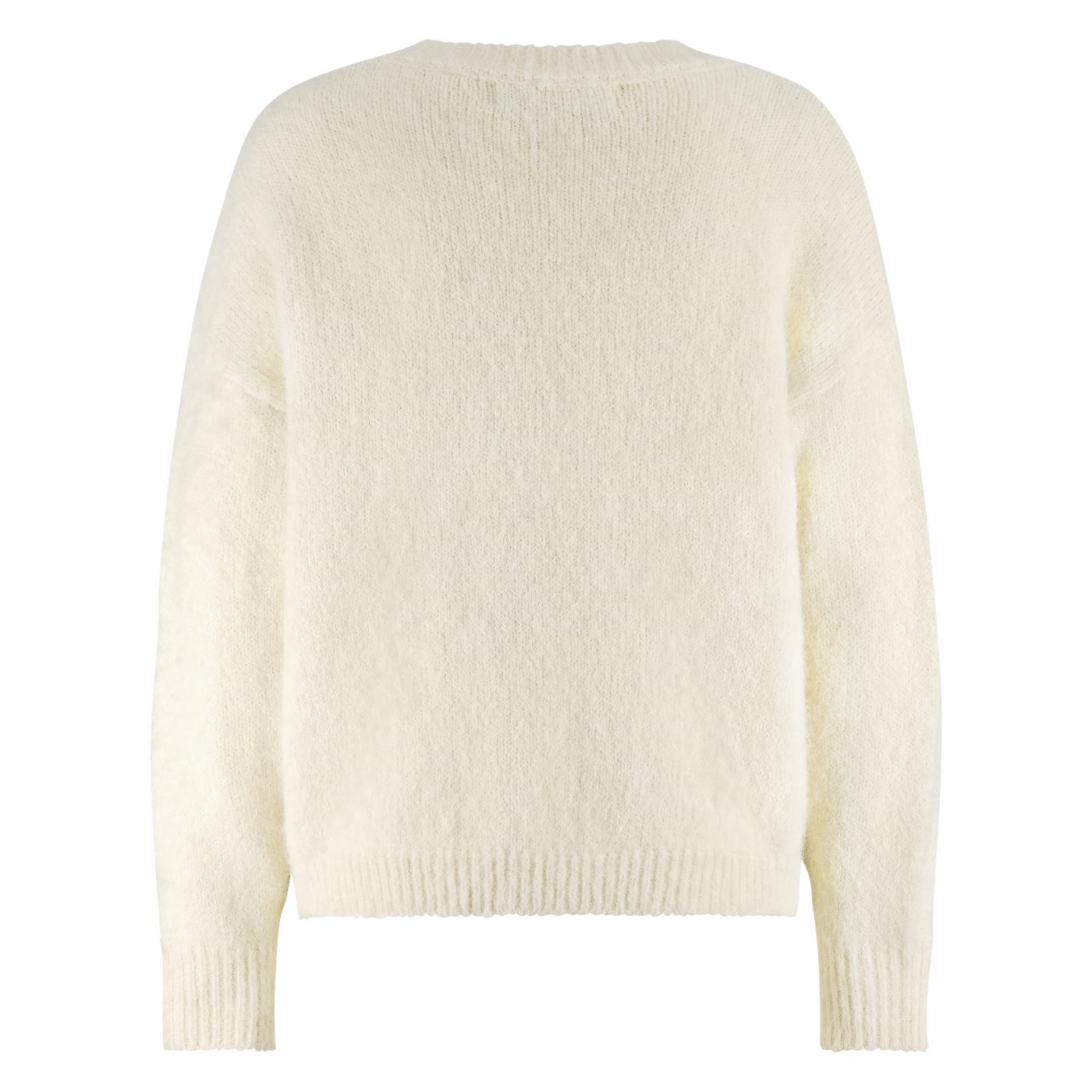 Chiaca Pullover Flower | Off White