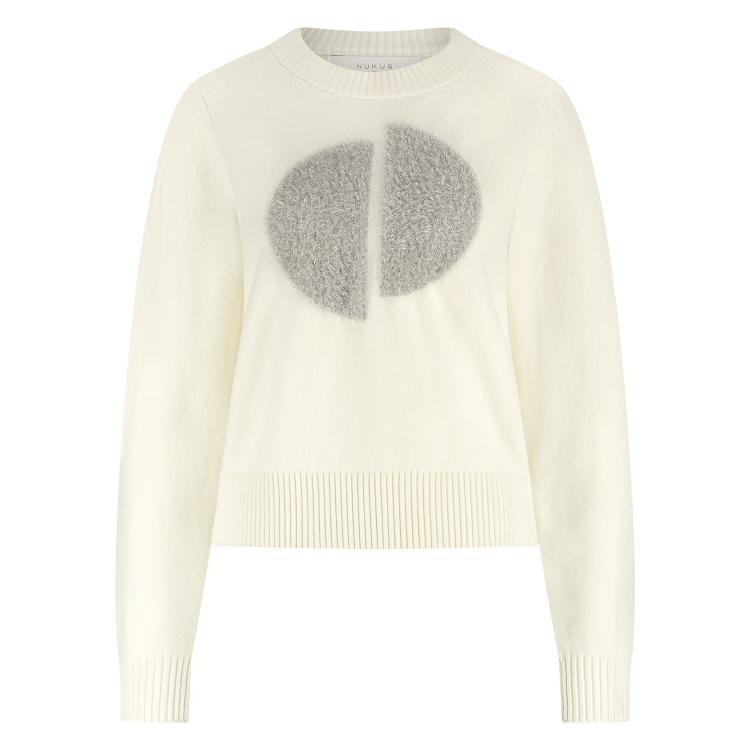 Intarsia Pullover | Off White